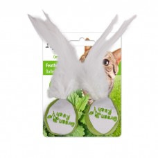 AFP Toy Green Rush Feather Balls with Catnip